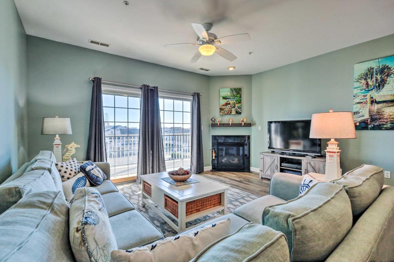 Downtown Ocean City Condo Balcony With Inlet View Eksteriør bilde