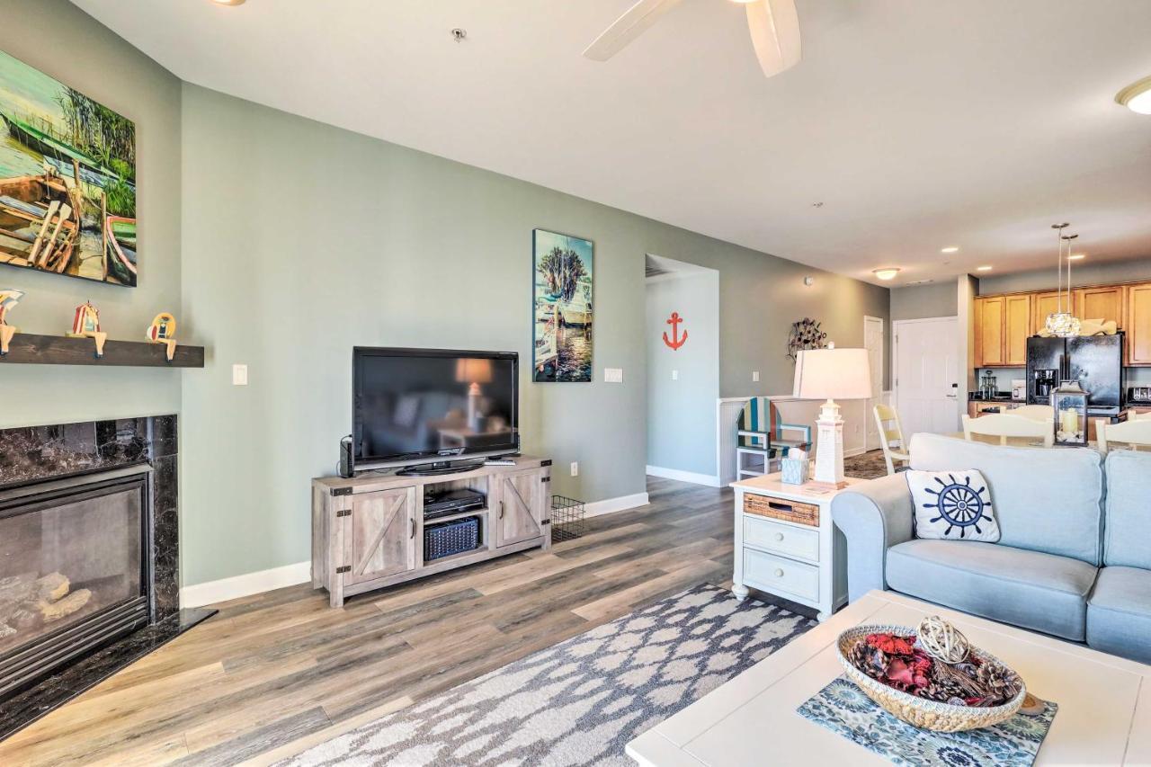 Downtown Ocean City Condo Balcony With Inlet View Eksteriør bilde