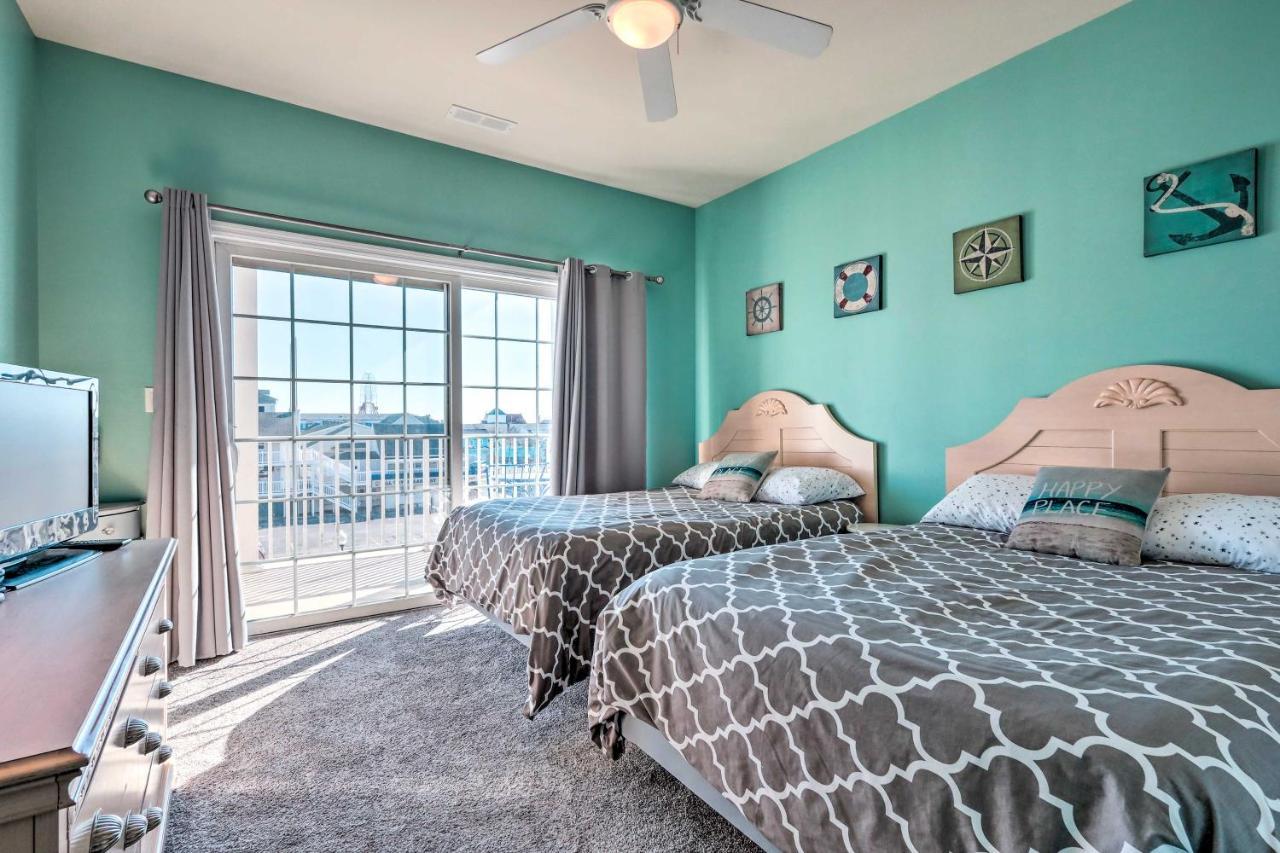 Downtown Ocean City Condo Balcony With Inlet View Eksteriør bilde